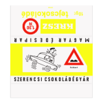 Bukkanó (Szerencsi Csokoládégyár KRESZ-sorozata)
